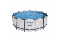 Каркасный бассейн Bestway Steel Pro Max (круг) 3,96 х 1,22 м ; артикул 5618W