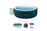 Надувная джакузи Bestway Miami EnergySense AirJet 6 Dark Blue, 6001D, 196x66см