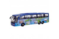 Туристический автобус, фрикционный, 1:43, синий (Dickie, 3745005-1)