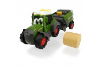 Трактор Happy Fendt с прессом для сена, 30 см, свет и звук (Dickie, 3815001)