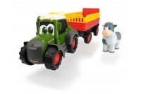 Трактор Happy Fendt с прицепом для перевозки животных 30 см, свет и звук (Dickie Toys, 3815004)