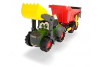 Трактор Happy Farm трейлер, 65 см, свет, звук (Dickie Toys, 3819002)