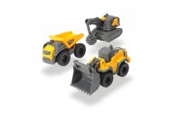 Набор строительной техники Volvo 3 шт, 9 см (Dickie Toys, 3722009)