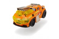 Машина Демон скорости, моторизованная, 4 звуковых и световых эффекта, 25 см., оранжевая (Dickie, 3764008)