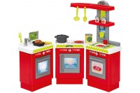Детская игровая кухня трасформер 3в1 с аксессуарами (Ecoiffier, ECO1623)