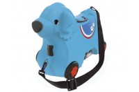 Детский чемодан на колесиках, синий BIG (55352)