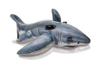 57525 Надувная игрушка-наездник 173х107см "Акула" от 6 лет