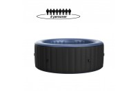 СПА-бассейн MSPA COMFORT Bergen Round Bubble Spa 224х70см, 1120л, круглый, аэромассаж (C-BE082)