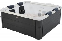 СПА-бассейн MSPA FRAME Oslo Square Bubble Spa  160х160х65см, 850л, квадратный, гидромассаж, аэромассаж (F-OS063W)