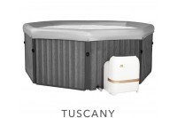 СПА-бассейн MSPA FRAME Tuscany Bubble Spa 193х193х73см, 1100л, шестигранный, аэромассаж (F-TU062W)