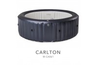 СПА-бассейн MSPA MUSE Carlton Round Jet & Bubble Spa 204х70см, 930л, круглый, гидромассаж, аэромассаж (M-CA062)