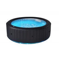 СПА-бассейн MSPA Urban Aurora Bubble Spa 204х70см, 930л, круглый, аэромассаж, led-подсветка (U-AU062)