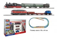 PIKO 57176 Стартовый набор железной дороги 2 в 1 «Пассажирский и грузовой составы»