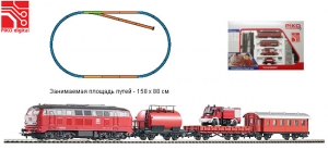 PIKO 57156 Стартовый набор железной дороги «FEUERWEHR DB»
