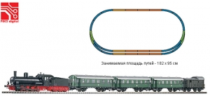 PIKO 57125 Стартовый набор модельной железной дороги «Пассажирский поезд DB»