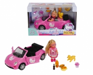 Еви на машине с собачкой из серии Hello Kitty (5737843)