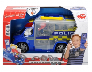 DICKIE Машинка - чемоданчик полиция с аксессуарами (3716005)