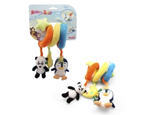 Simba Игрушка на кроватку/коляску Маша и Медведь (9301430)