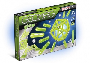 Конструктор магнитный "Geomag Glow", 64 детали Geomag (336)