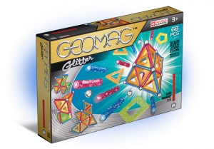 Конструктор магнитный "Geomag Glitter", 68 деталей Geomag (533)