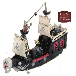 Игрушечный пиратский корабль 24348 RED BOX