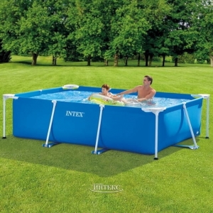 Каркасный бассейн INTEX Rectangular Frame 2.60 x 1.60 x 0.65 м ; артикул 28271
