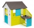 Игровой домик с кухней, синий Smoby 810711