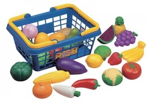 RedBox Игровой набор Овощи-фрукты, 25 предметов, пластик
