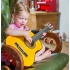 Гитара с чехлом 78 см деревянный музыкальный инструмент для детей от 3 лет