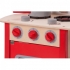Кухня с часами игрушечная красная деревянная 78 см из серии Bon Appetit New Classic Toys 11055