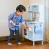 Кухня Люкс игрушечная голубая деревянная 100 см из серии Bon Appetit New Classic Toys 11065