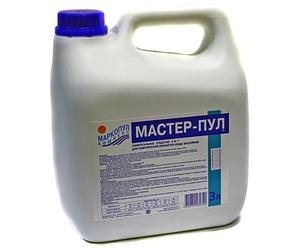 Мастер-Пул 3 л. (универсальное жидкое средство "4 в 1" для комплексной обработки воды бассейнов, не содержит хлора) 021