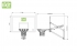 Exit Баскетбольная система настенная (80049)