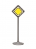 Игровой набор со светофором и знаками дорожного движения, 12 см. (Dickie, 3341000029)