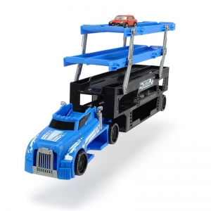 Автовоз 5-уровней, цвет синий и 1 машинка (Dickie, 3747002-2)