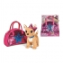 Плюшевая собачка Chi-Chi love - Блестящая мода, с сумочкой, 20 см (Simba, 5893351)