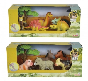 Игровой набор - Мягкие животные, 10 см (Simba, 4345430)