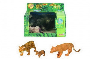 Игровой набор - Семейство тигров/медведей со звуком (Simba, 4345637)