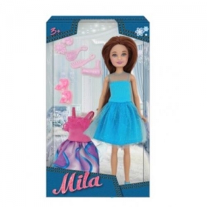 Кукла Мила 23 см. со сменным платьем и аксессуарами (Simba, 70003)