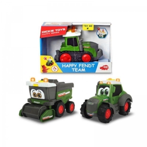 Трактор Happy Fendt 16 см, свет и звук, 3 вида (Dickie Toys, 3812005)