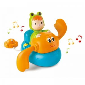 Плавающая игрушка для ванны Cotoons - Музыкальный краб, звук (Smoby, 110611)