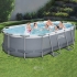  Каркасный бассейн Bestway Power Steel (ромб) 4.27 х 2.50 х 1.0 м ; артикул 56620