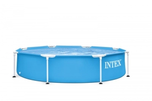 Каркасный бассейн (244х51см) Intex Metal Frame Pool 28205