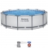 Каркасный бассейн Bestway Round Steel Pro Max (круг) 3.66 х 1.0 м ; артикул 56418