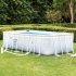 Каркасный бассейн 26780 Intex Chevron Prism Frame 400*200*100 см, картриджный фильтр, лестница