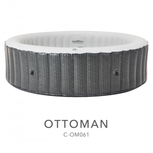 СПА-бассейн MSPA COMFORT Ottoman Round Bubble Spa 204х70см, 930л, круглый, аэромассаж (C-OM062)