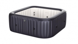 СПА-бассейн MSPA MUSE Otium Square Bubble Spa 185х185х68см, 930л, квадратный, гидромассаж, аэромассаж (M-OT062)