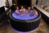 СПА-бассейн MSPA Urban Aurora Bubble Spa 204х70см, 930л, круглый, аэромассаж, led-подсветка (U-AU062)