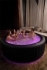 СПА-бассейн MSPA Urban Aurora Bubble Spa 204х70см, 930л, круглый, аэромассаж, led-подсветка (U-AU062)