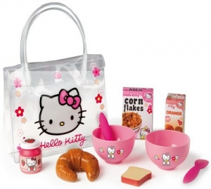 Smoby Набор для завтрака в сумочке из серии Hello Kitty (24353)